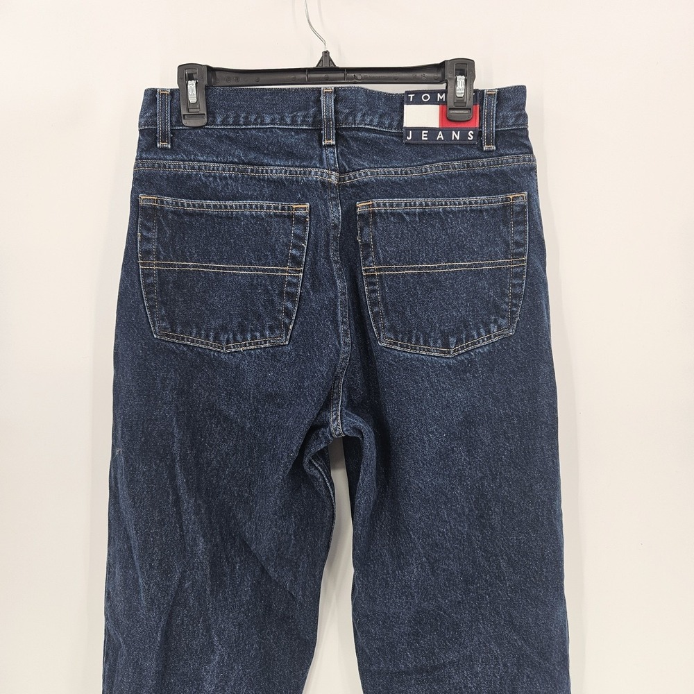 Tommy Hilfiger Jeans Men 32x33 Relaxed Fit Straight Leg Denim VTG - Picture 3 of 11